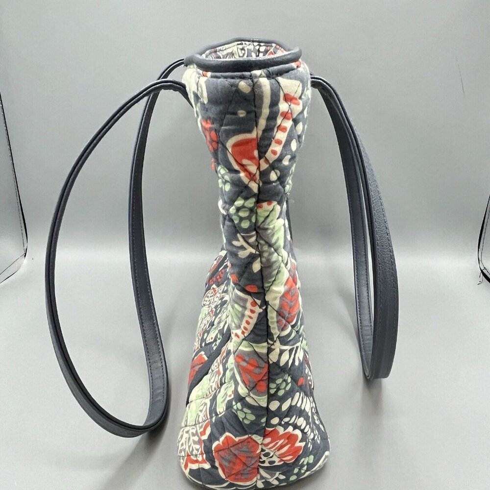 Vera Bradley 14"x11" Shoulder Tote Bag Purse Nomadic Floral Pattern 2016 - Picture 6 of 13